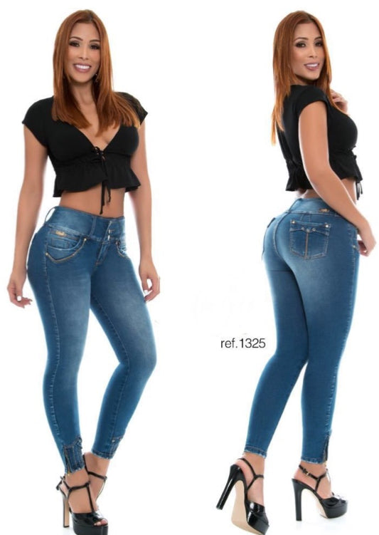 Bottom Cut Colombian Jeans