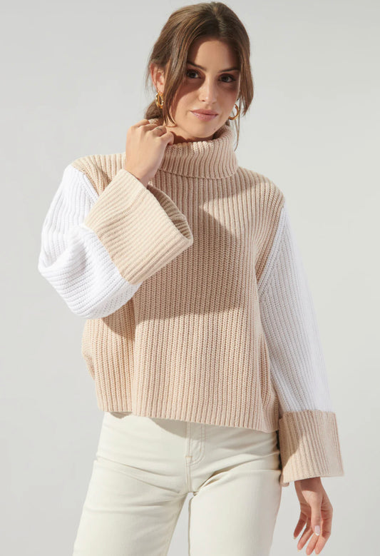 Biki Color-block Sweater