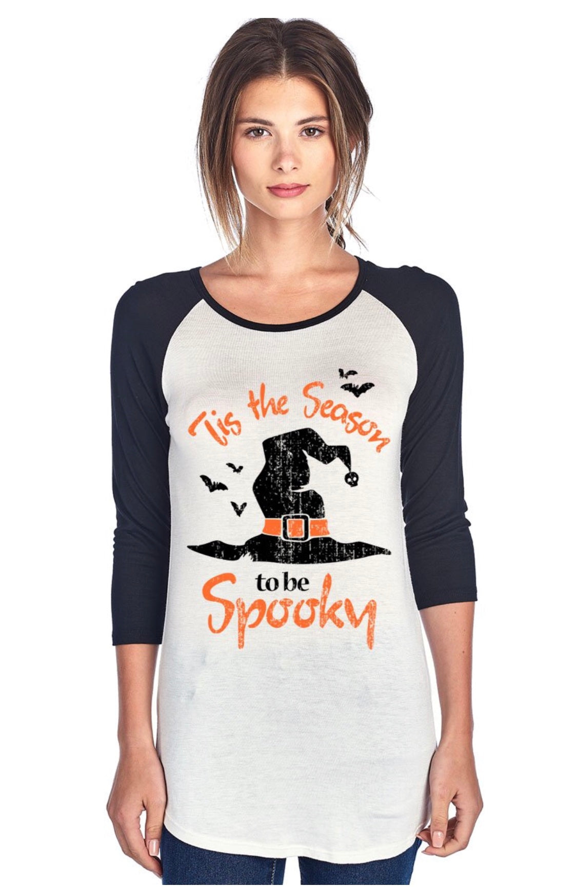 Spooky printed top
