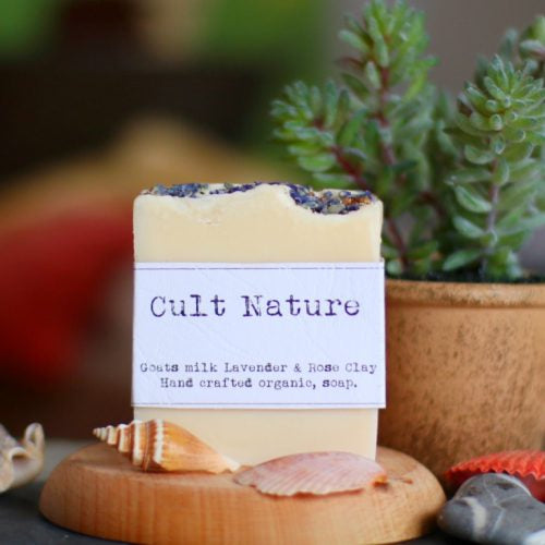 GOATS-MILK and Lavender Essential Oil Soap
